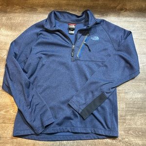 North Face Men’s quarter zip sweater